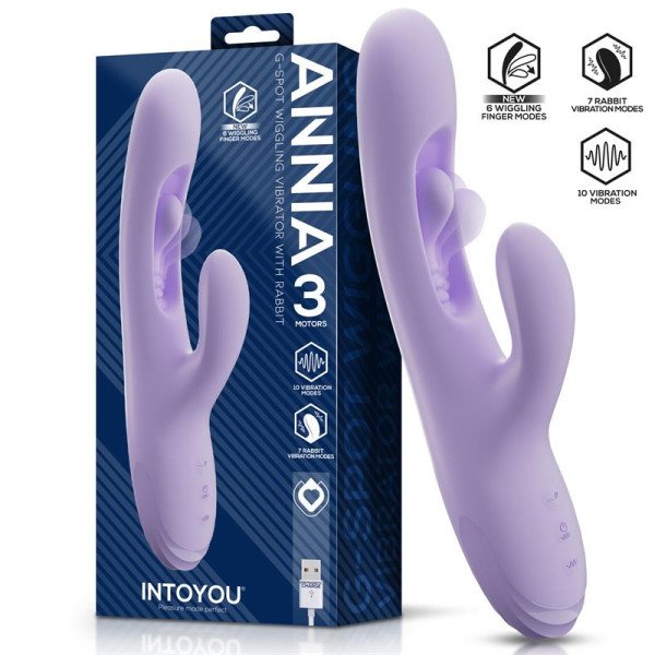 Annia Vibrador G-Spot con Wiggling Interno