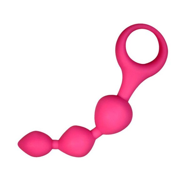 Palline anali a catena rosa