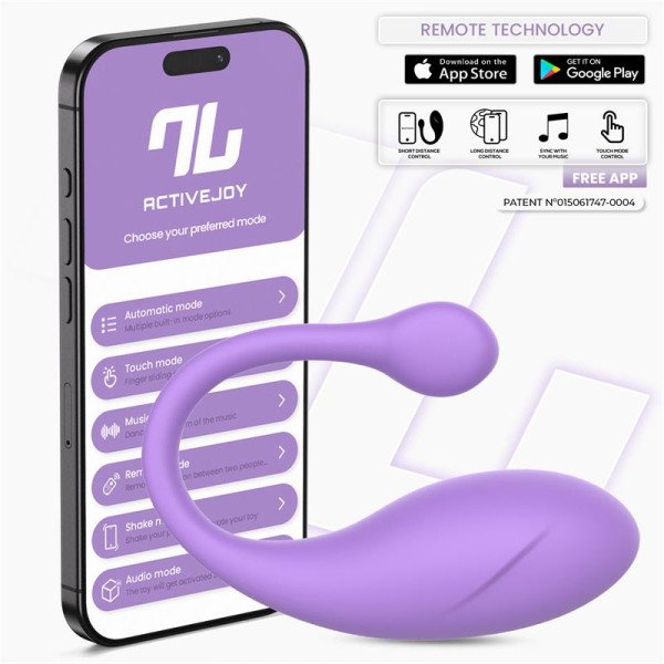 Bulby Uovo Vibratore con APP Lavanda
