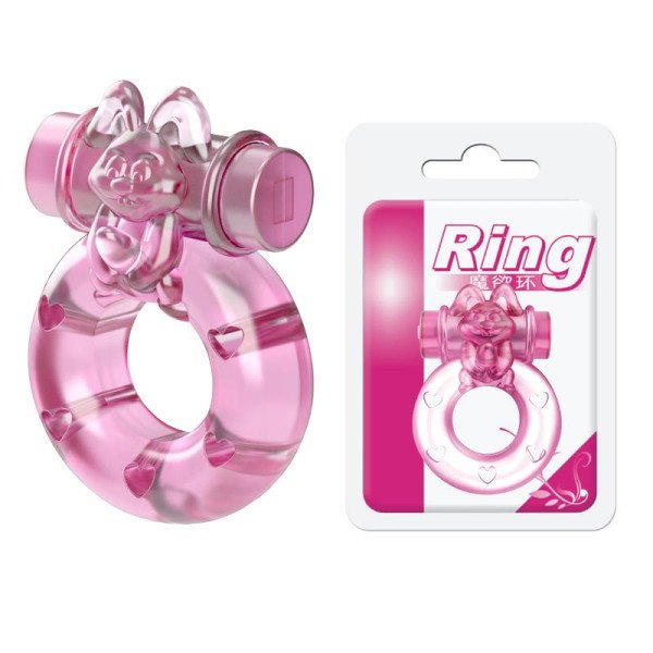 Cock Ring con proiettile vibrante Rabbit