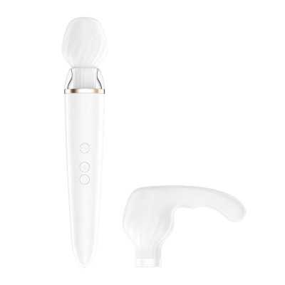 Massager Double Wand er with APP White