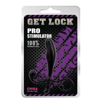 Prostatic Stimulator 125 x 25 cm Black