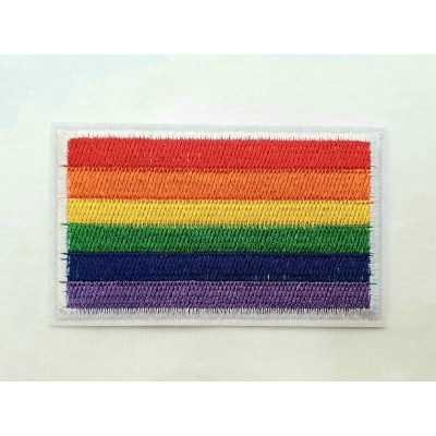 LGBT Pride Rectangular Cloth Patch