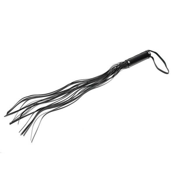 Flogger per il gioco del bondage Rimba, lunghezza 80 cm.