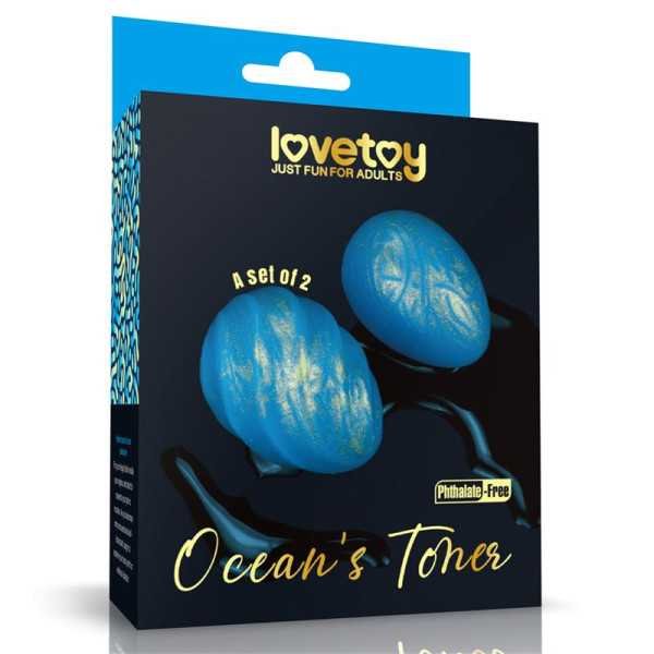 Oceani Toner Kegel Balls Set di 2
