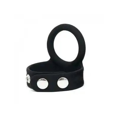 Rimba Latex Play Penis Strap with Cockring