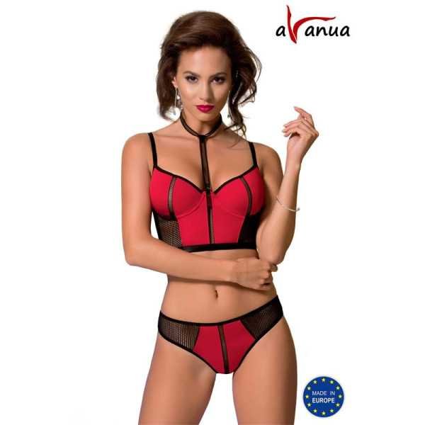 Coline Set Rosso